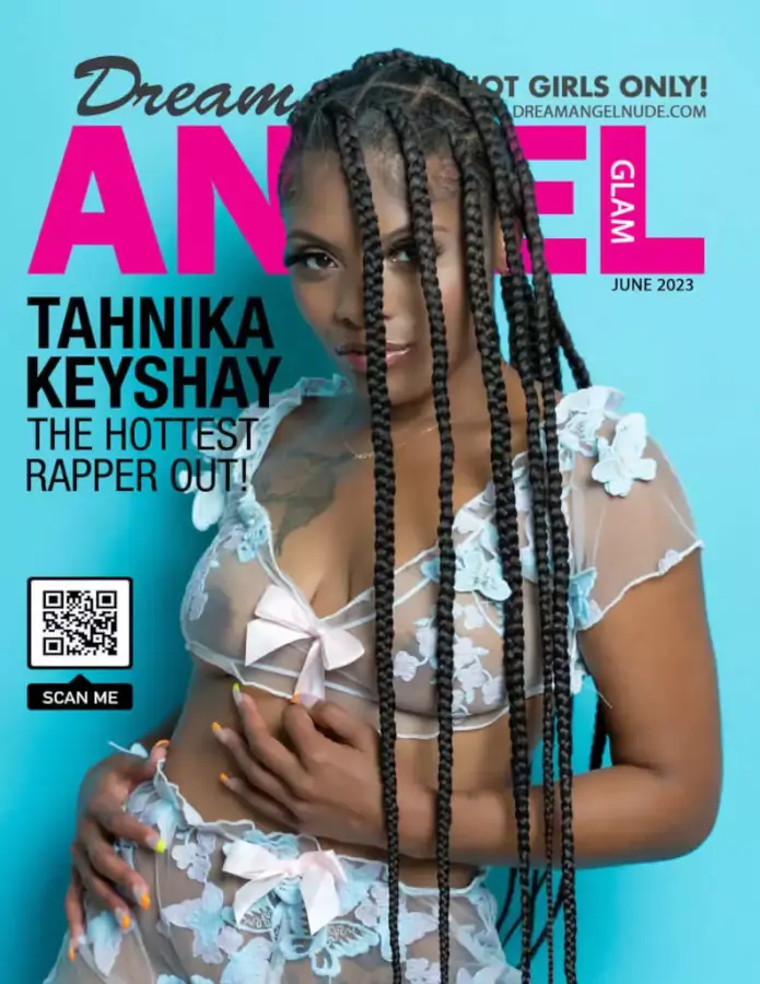 Tahnika Keyshay Dream Angel Glam Magazine Cover
